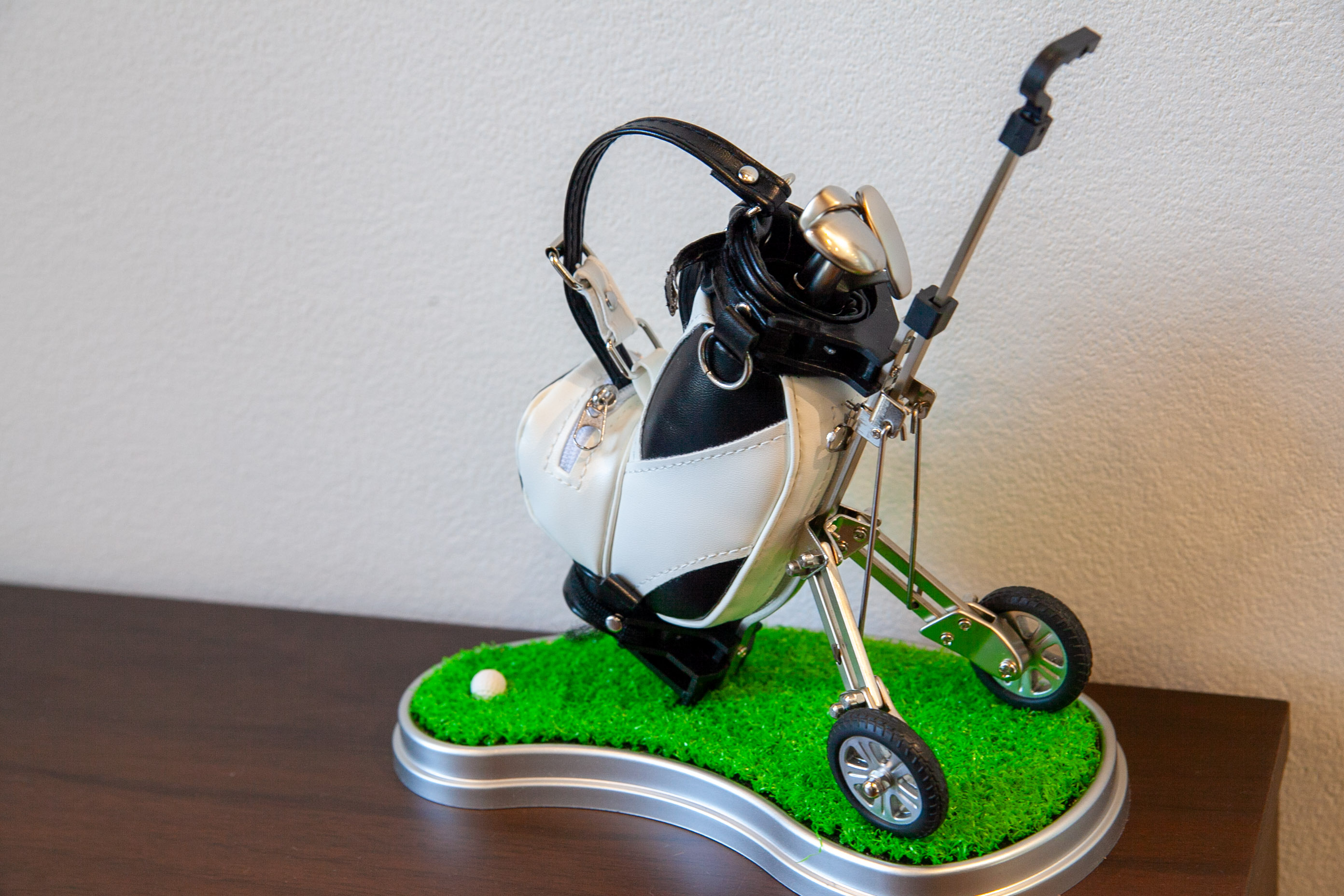 ゴルフバッグのインテリア